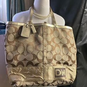 Coach signature Tote Bag